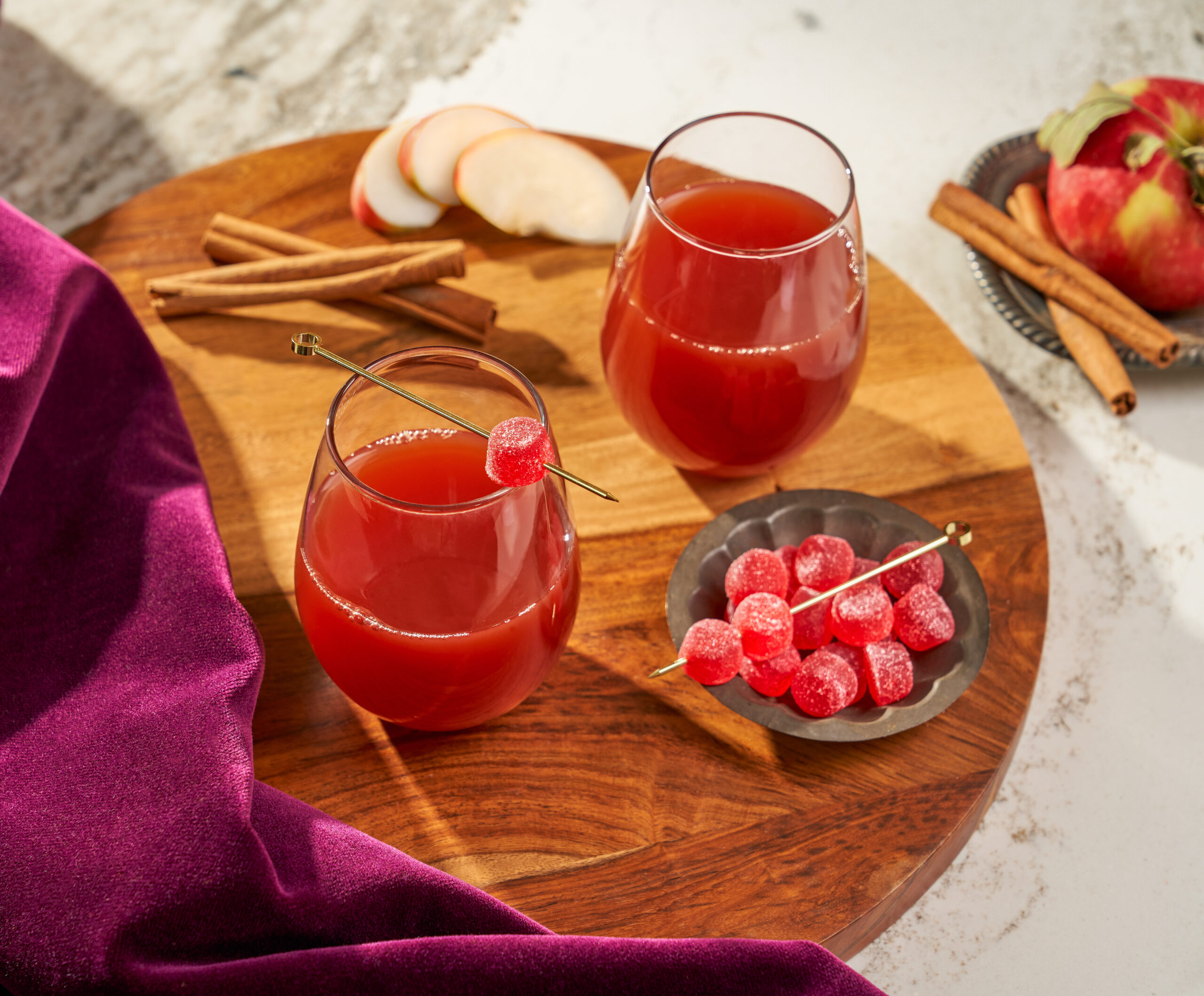 Mulled Cherry Non-Alcoholic Cider